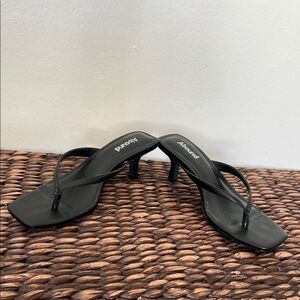 Abound Black Women's Heeled Sandals